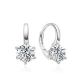 NB-3329-06 Stříbrné náušnice se zirkonem 6mm