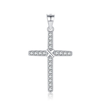 NB-4416 Stříbrný přívěšek křížek