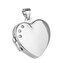 NB-4077 Stříbrný přívěšek otevírací - medajlon srdce