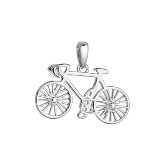 EG1623 Stříbrný přívěsek kolo - sport