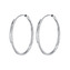 NB-3657-25 Stříbrné náušnice kruhy 25 mm