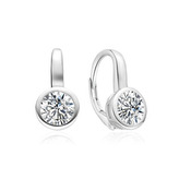 NB-3794 Stříbrné náušnice se zirkony