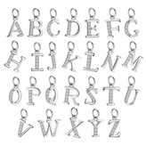 NB-4486-Y Stříbrný přívěšek - iniciála písmeno - iniciála "Y"