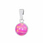 NB-4282-OP22 Stříbrný přívěšek s růžovým opálem