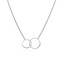NB-2426 Střibrný náhrdelník s kolečky