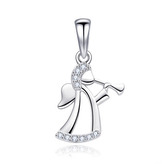 NB-4345 Stříbrný přívěšek andělíček - andílci