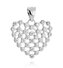 NB-4236 Stříbrný přívěšek srdce