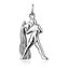 CS3001-2 Stříbrný přívěšek znamení VODNÁŘ - znamení zvěrokruhu