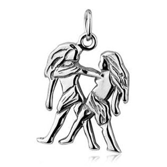CS3001-6 Stříbrný přívěšek znamení BLÍŽENCI - znamení zvěrokruhu