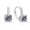 NB-3970 Stříbrné náušnice s čirými zirkony