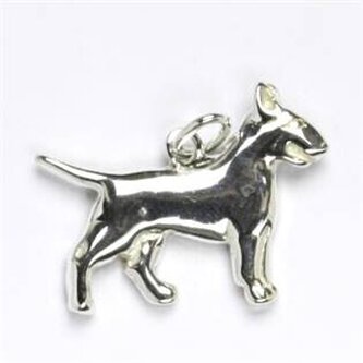 CS3104 Stříbrný přívěšek pes bulteriér - zvířátka