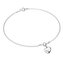 NB-0206-CR Stříbrný náramek se srdíčkem Crystals from Swarovski® Crystal