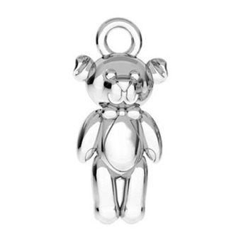 KST1140 Stříbrná komponenta medvídek - dětské