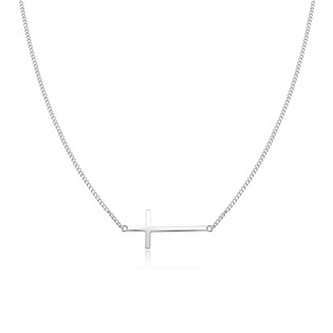 NB-2166 Stříbrný náhrdelník křížek