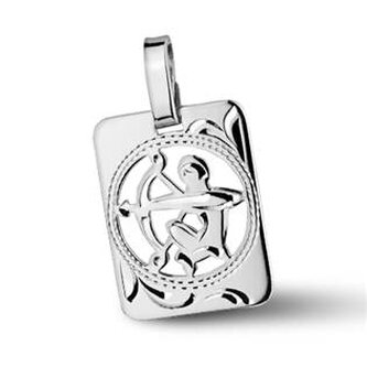 ZB51255-12 Stříbrný přívěsek znamení STŘELEC - znamení zvěrokruhu