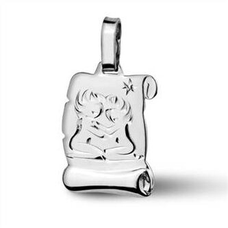 ZB51587-06 Stříbrný přívěsek znamení BLÍŽENCI - znamení zvěrokruhu