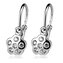 CS1200 Dětské náušnice stříbrné, čiré zirkony