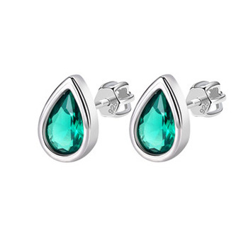 NB-3765 Stříbrné šroubovací náušnice