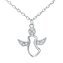 NB-2028 Střibrný náhrdelník andělíček - andílci