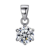 NB-4409 Stříbrný přívěšek se zirkonem