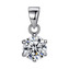 NB-4409 Stříbrný přívěšek se zirkonem