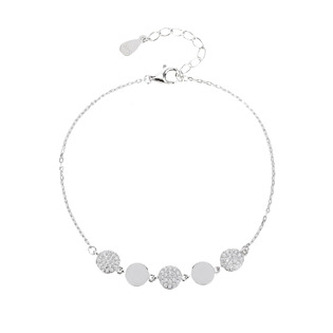 NB-1208 Stříbrný náramek se zirkony