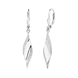 NB-3066 Visací náušnice se zirkony