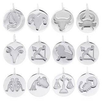 NB-4223-03 Stříbrný přívěšek - znamení - znamení zvěrokruhu - býk