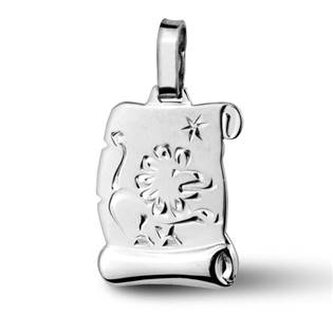 ZB51587-08 Stříbrný přívěsek znamení LEV - znamení zvěrokruhu