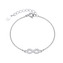 DN-0113 Dětský stříbrný náramek nekonečno