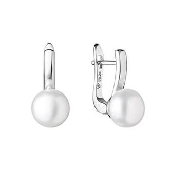 GA1013-WH Perlové náušnice – bílé přírodní perly