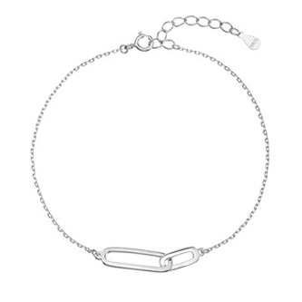 EG7268 Stříbrný náramek oválky