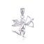 NB-4175 Stříbrný přívěšek andělíček - andílci