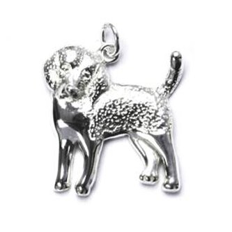 CS3117 Stříbrný přívěšek pes bígl - zvířátka