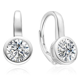 NB-3967 Stříbrné náušnice se zirkony