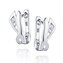 NB-3014 Stříbrné náušnice se zirkony