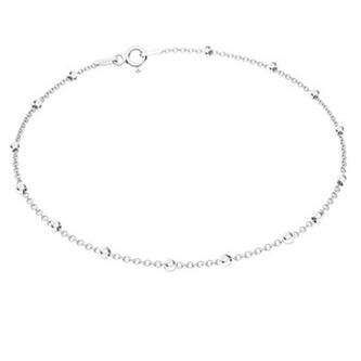 NB-1088 Dámský stříbrný náramek s kuličkami