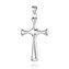 NB-4086 Stříbrný přívěšek - kříž