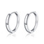 NB-3972 Stříbrné náušnice kroužky