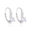 NB-3473 Stříbrné náušnice na klapku