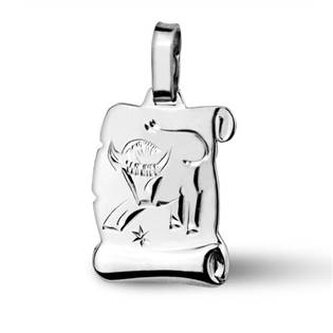ZB51587-05 Stříbrný přívěšek znamení BÝK - znamení zvěrokruhu