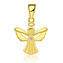 NB-4519 Zlacený stříbrný přívěsek andílek - andílci