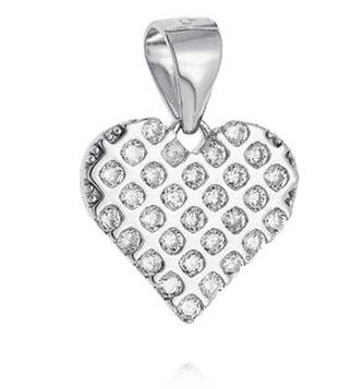 NB-4237 Stříbrný přívěšek srdce