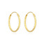 NB-3118-25 Zlacené stříbrné náušnice kruhy 25 mm