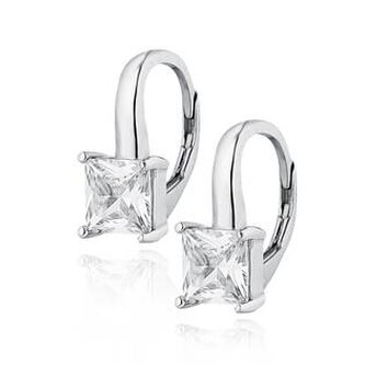 NB-3573 Stříbrné náušnice se zirkony