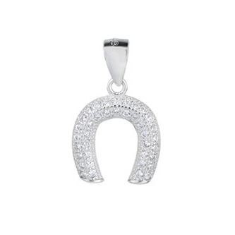 NB-4300 Stříbrný přívěšek podkova