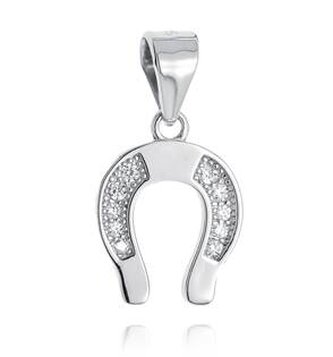 NB-4244 Stříbrný přívěšek podkova