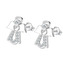 NB-3989 Stříbrné náušnice andílci