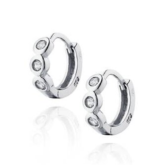 NB-3539 Stříbrné dámské náušnice