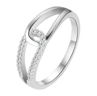 NB-5567-60 Stříbrný prsten se zirkony